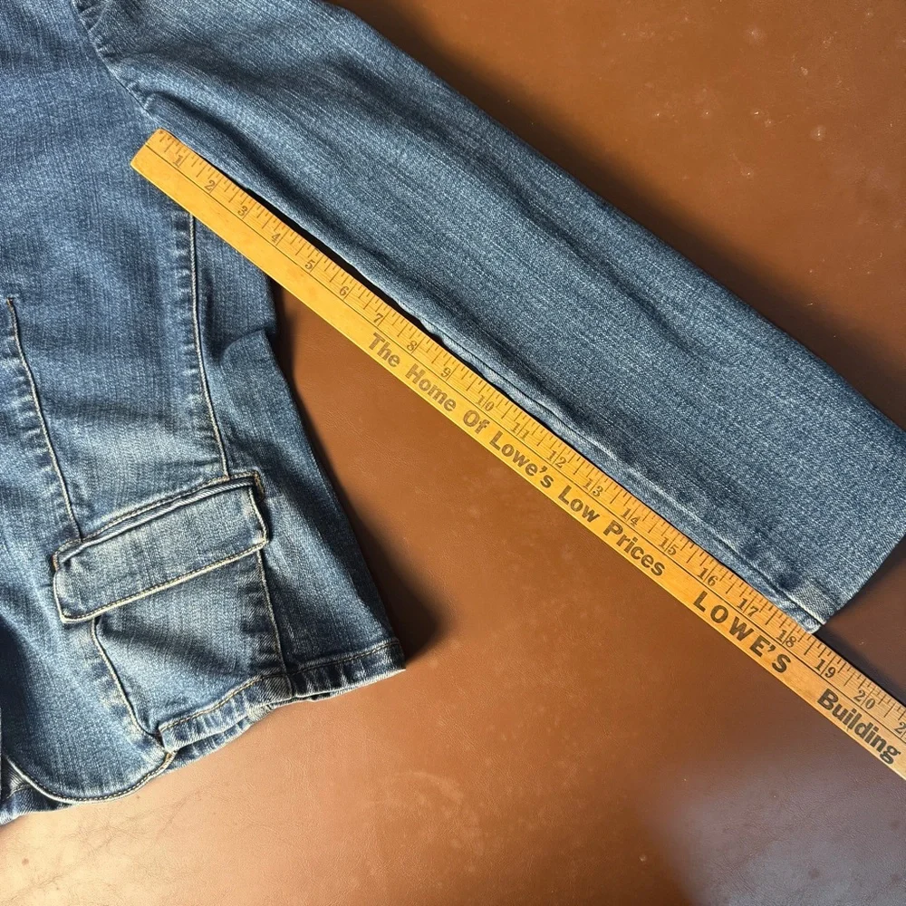 VTG Lauren Jeans Co. Ralph Lauren Indigo Jean Jacket, Classic, Collegiate, Denim - Picture 11 of 14